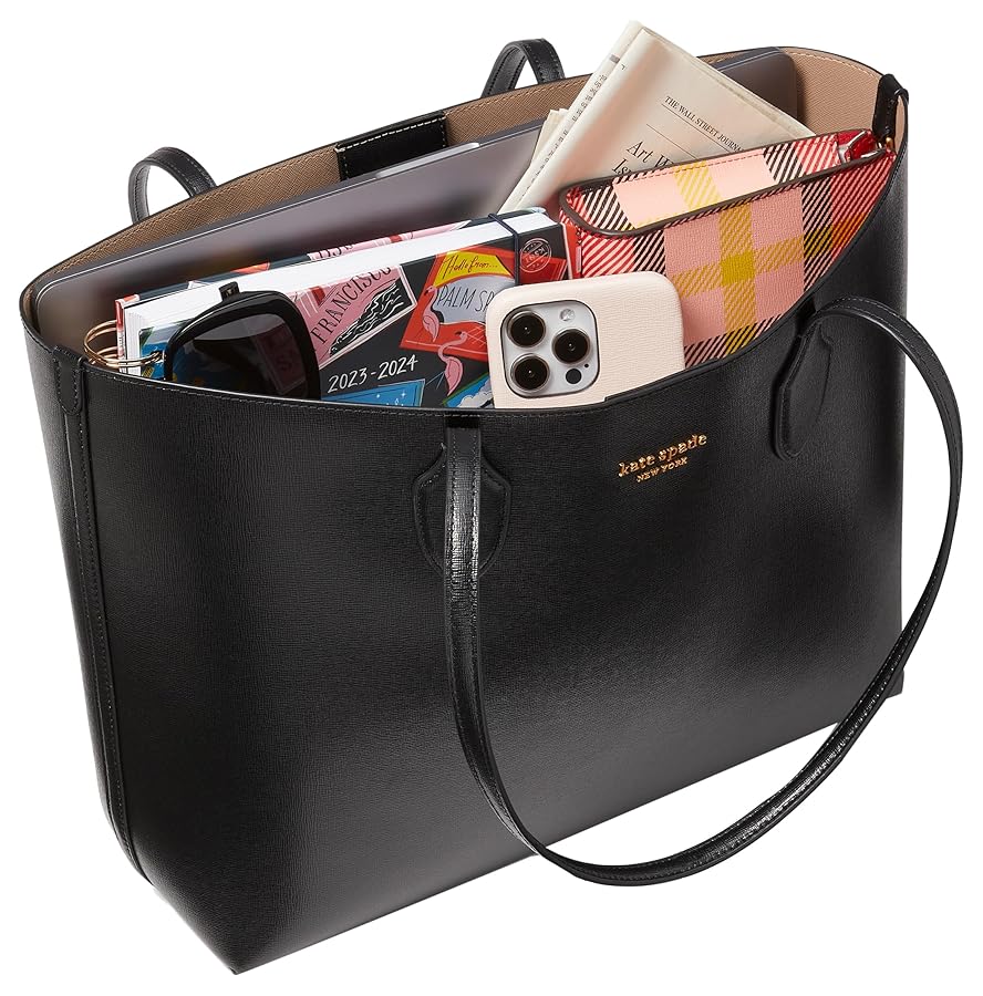 Amazon.com: kate spade new york Bleecker Saffiano Leather